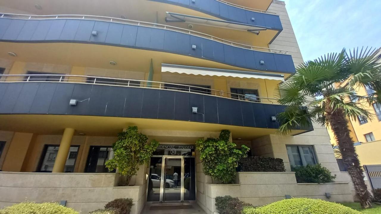 Apartamento En Urbanizacion Con Piscina En Playa De Silgar 산신소 외부 사진
