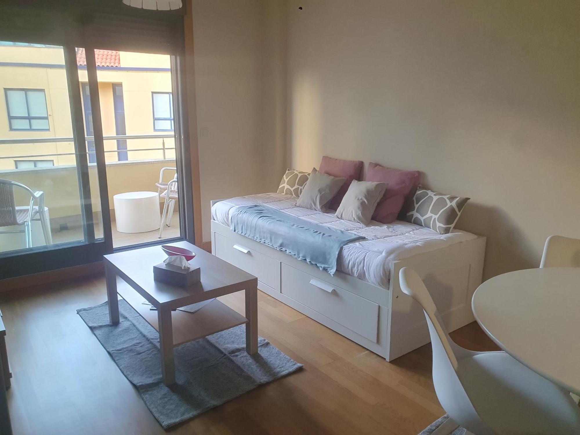 Apartamento En Urbanizacion Con Piscina En Playa De Silgar 산신소 외부 사진
