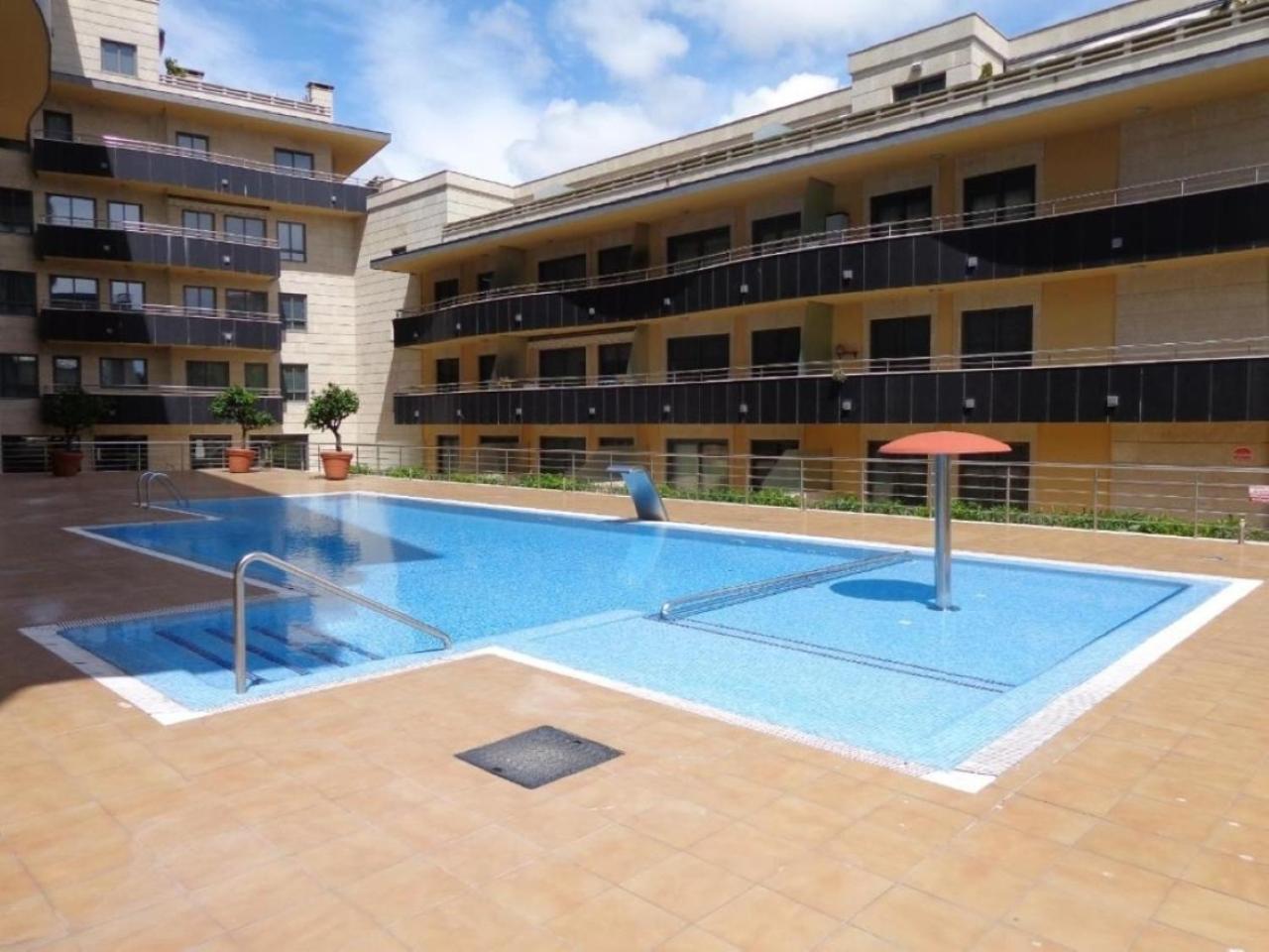 Apartamento En Urbanizacion Con Piscina En Playa De Silgar 산신소 외부 사진